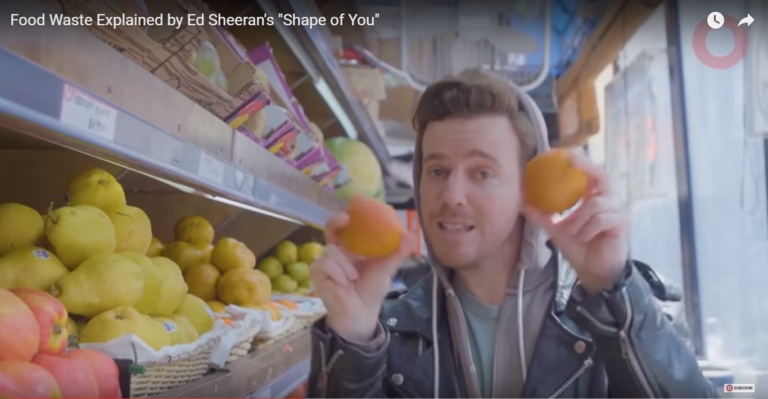 Food Waste Explained by Ed Sheeran’s “Shape of You”