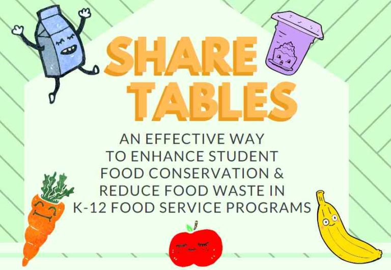 Enabling Share Tables in the National School Lunch Program: Legal Review and Best Management Practices